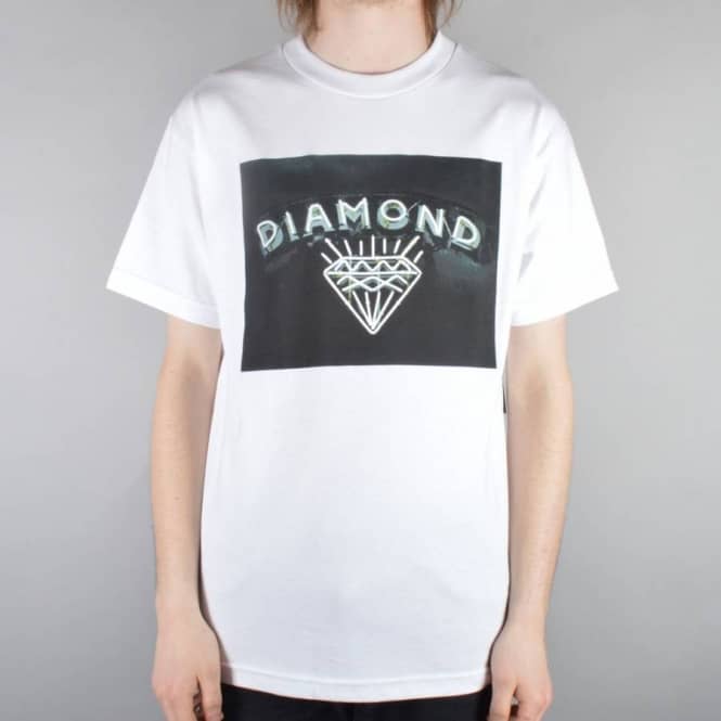 Diamond Supply Co. Jewelers Row Skate T-Shirt - White