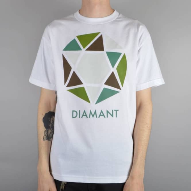 Diamond Supply Co. Le Diamant Abtrait T-Shirt - White
