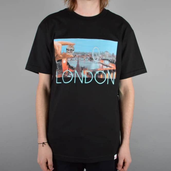Diamond Supply Co. London Life Skate T-Shirt - Black