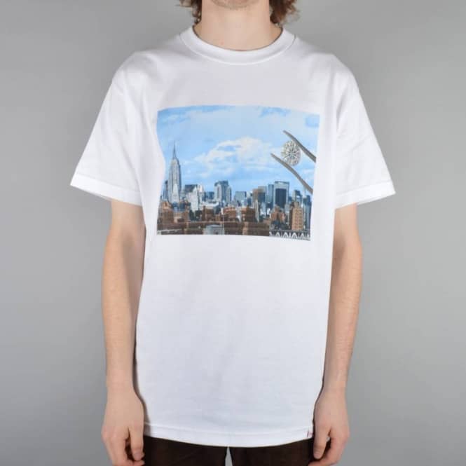 Diamond Supply Co. NY Diamond Skate T-Shirt - White