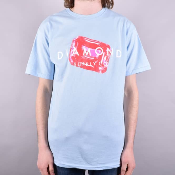 Diamond Supply Co. Radiant Stone Cut T-Shirt - Powder Blue