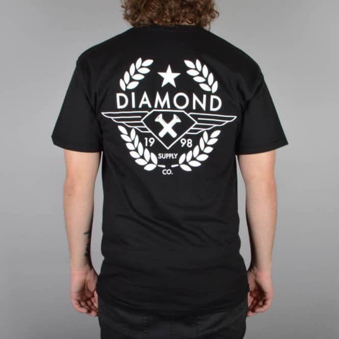 Diamond Supply Co. Shine Crest T-Shirt - Black