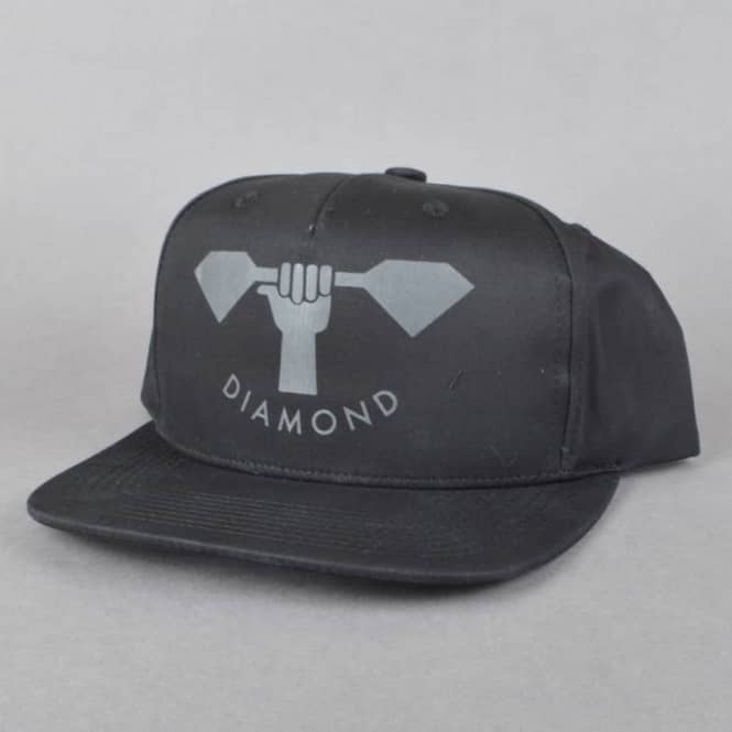 Diamond Supply Co. Strongarm Snapback Cap - Black