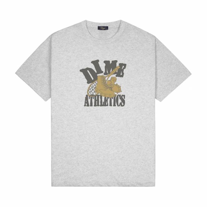 Dime MTL Athletics Skate T-Shirt - Heather Grey