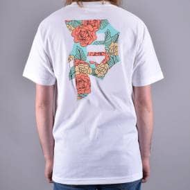 Dirty P Casual Skate T-Shirt - White