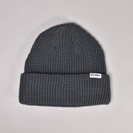Distress Waffle Beanie - Grey