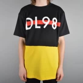 DLYC T-Shirt - Black/Yellow 