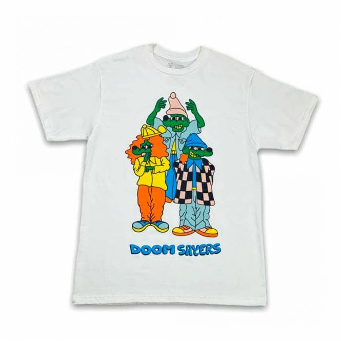 Doomsayers Club Lil Kool Homies Skate T-Shirt - White