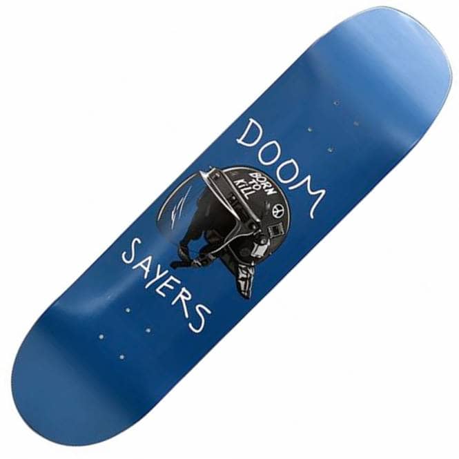 Doomsayers Club Riot Helmet (Shovel Nose/Navy) Skateboard Deck 8.4''