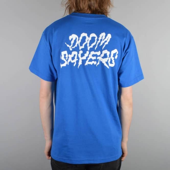 Doomsayers Club Up Yours Skate T-Shirt - Royal Blue