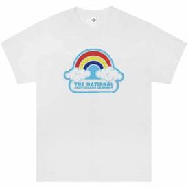 Double Rainbow Skate T-Shirt - White