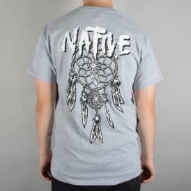Dreamcatcher Skate T-Shirt - Heather Grey
