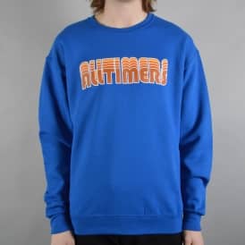 Drop Crewneck Sweater - Royal