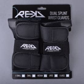 Dual Splint Wristguards - Black