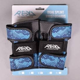 Dual Splint Wristguards - Blue
