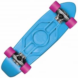 Dusters Mighty Plastic Cruiser Skateboard Blue/White/Pink