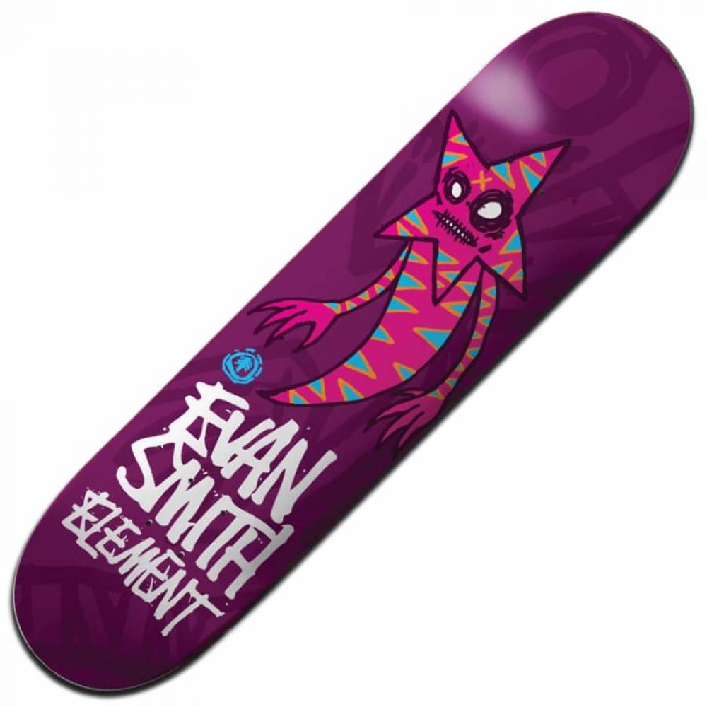 Element Skateboards Evan Smith Sprites Skateboard Deck 8.25