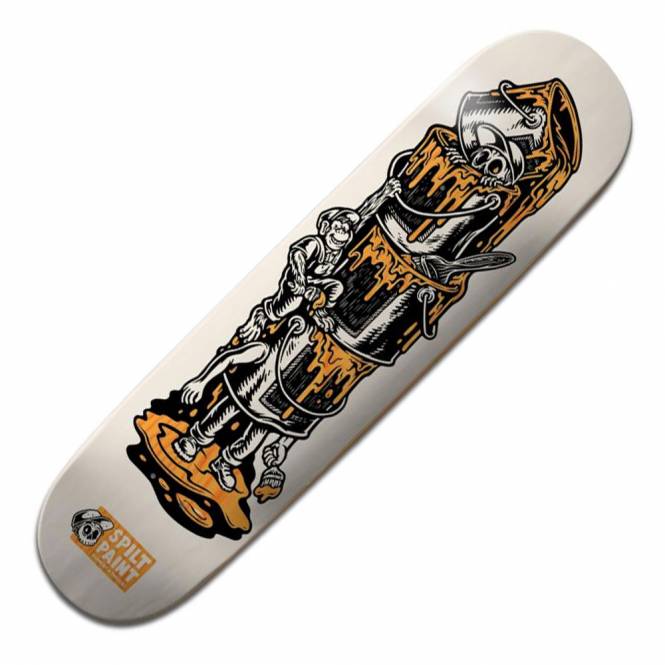 Element Skateboards Spilt Paint Skateboard Deck 8.25''