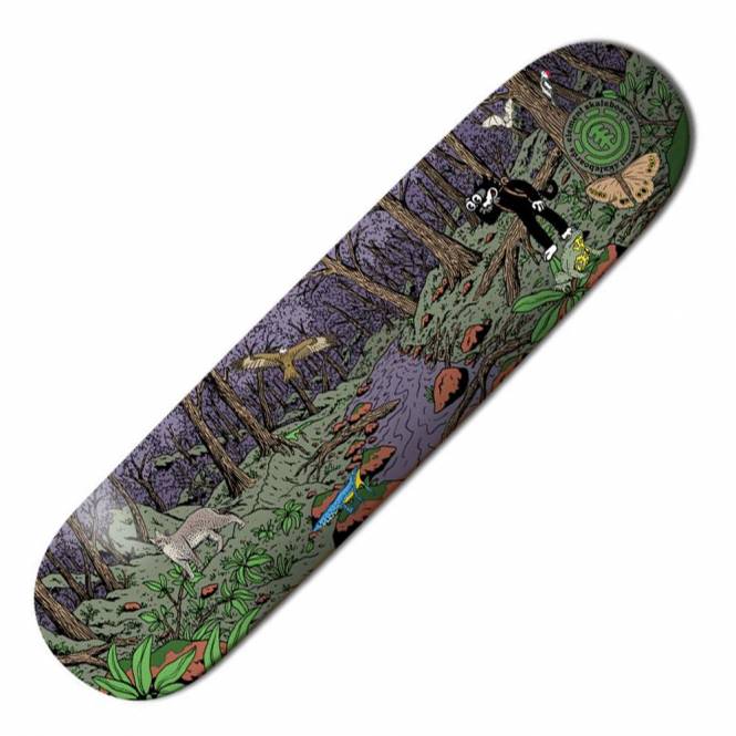 Element Skateboards Spotted Skateboard Deck 8.0''