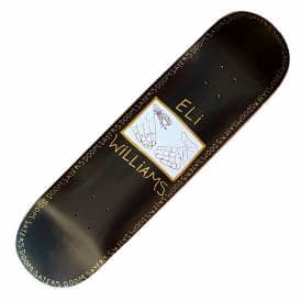 Eli Snake Shake (Black/Yellow Foil) Skateboard Deck 8.25"  
