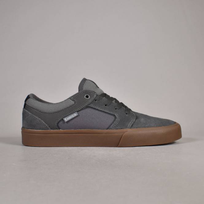 Emerica Cadence Skate Shoes - Grey/Gum