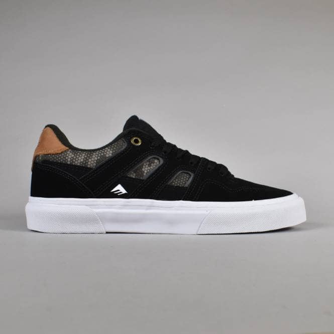 Emerica Tilt G6 Vulc Skate Shoes - Black/Camo
