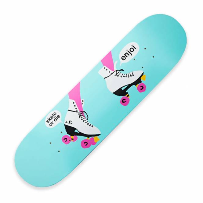 Enjoi Skateboards Big Box Roller Skates Skateboard Deck 8.25''