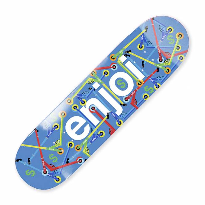 Enjoi Skateboards Big Box Scooters Skateboard Deck 8.0''