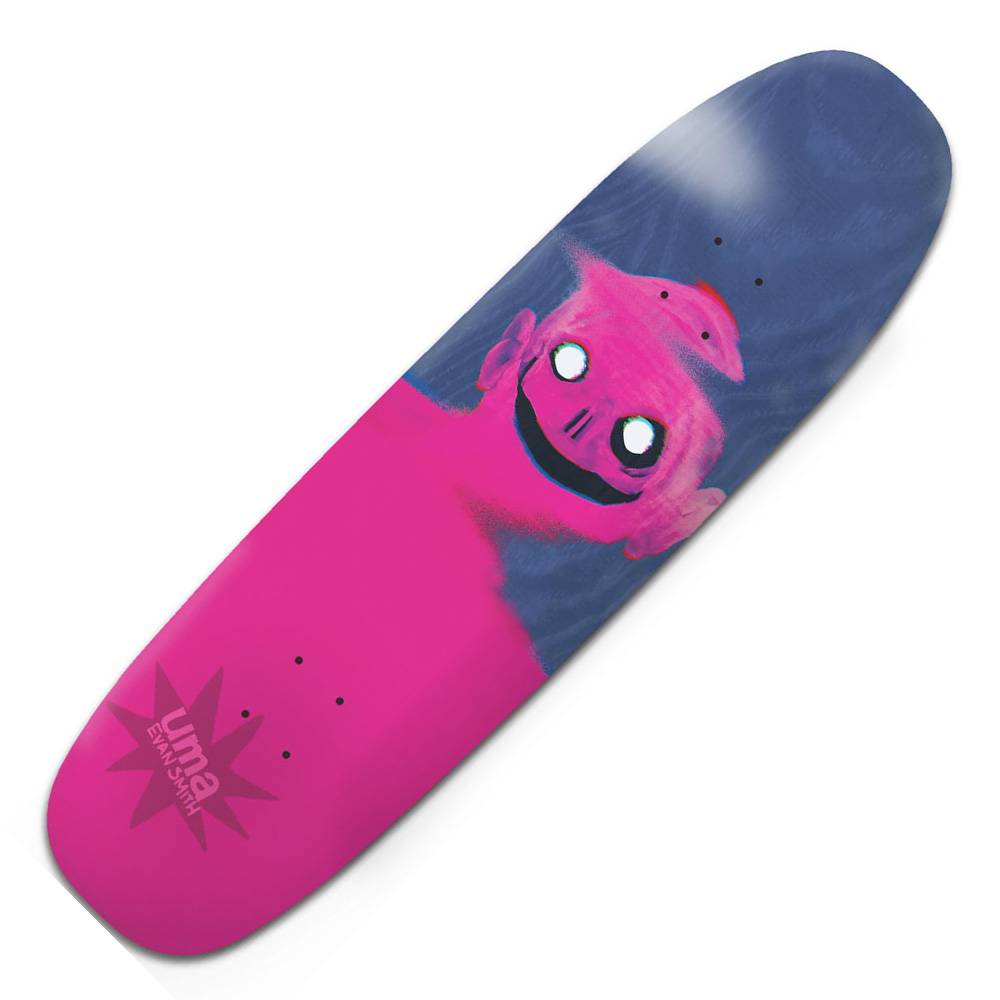 Surfskate Shape Deck Skateboard – 33,5 Zoll Mit Fiberglas-Top-Layer