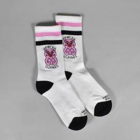 F*ck Humans Socks - White