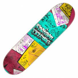Fabiana Delfino Scribble Feelbase Skateboard Deck 8.25"