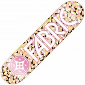 Fabric Lewisville Pink Skateboard Deck 7.75"