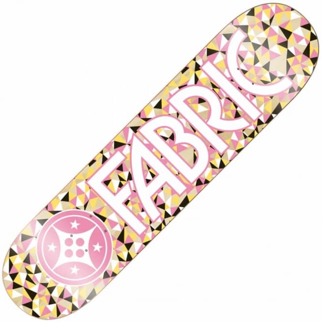 Fabric Skateboards Fabric Lewisville Pink Skateboard Deck 7.75