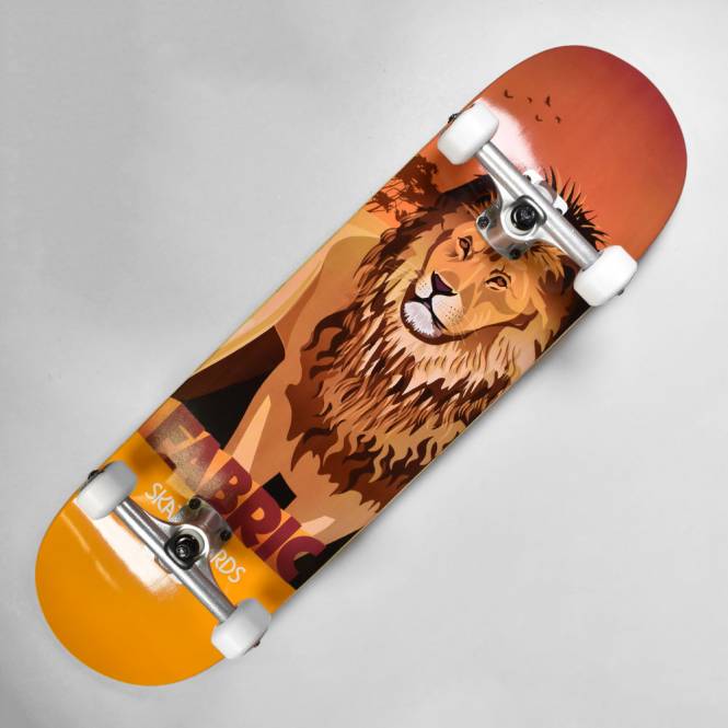 Fabric Skateboards Lion Complete Skateboard - 8.5'' x 32''
