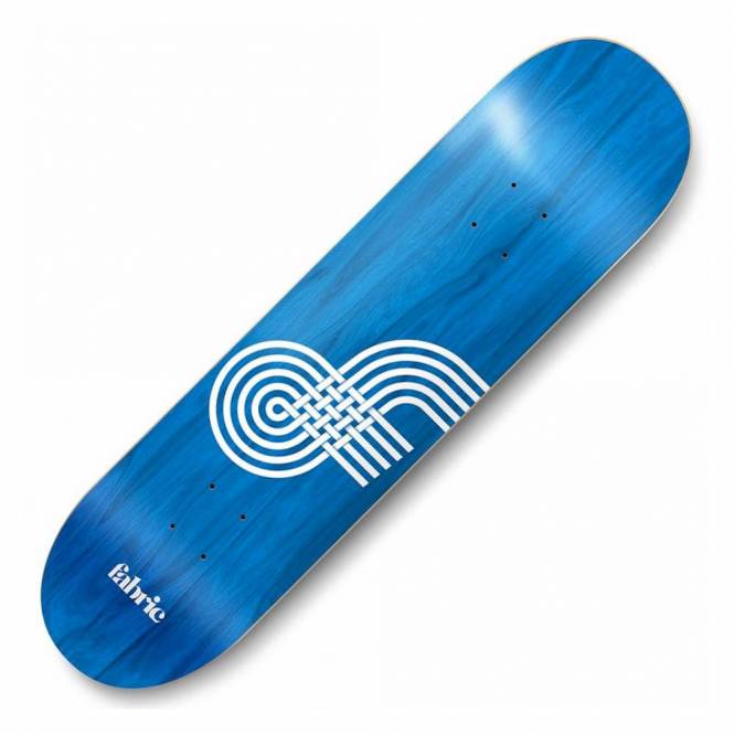 Fabric Skateboards Looping Blue Skateboard Deck 8.75