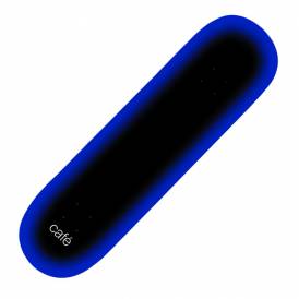 Fade (Black/Blue) Classic Shape Skateboard Deck 8.5''