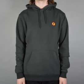 Fang International Pullover Hoodie- Washed Black