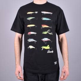 Fish N Lure Skate T-Shirt - Black