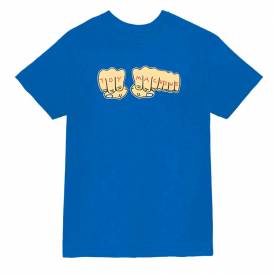 Fists Skate T-Shirt - Blue