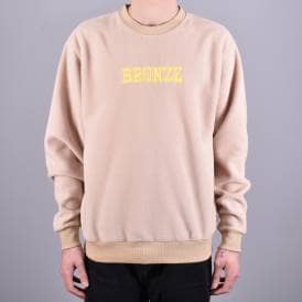 Fleece Crewneck Sweater - Sand