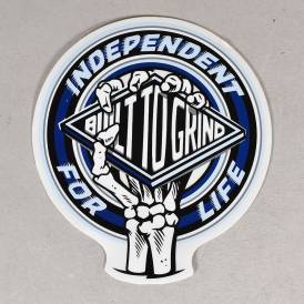 For Life Clutch Skateboard Sticker - 4"