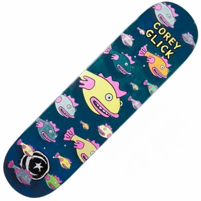 Foundation Skateboards Glick Fish Skateboard Deck 8.38''