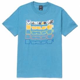 Fractal Skate T-Shirt - Colonial Blue