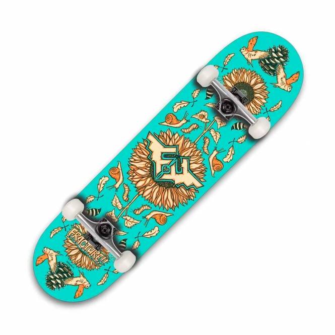 Fracture Skateboards x Adswarm 2 The Golden Ratio Factory Complete Skateboard 8.25