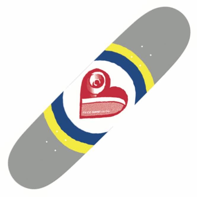 Free Dome Skateboards Sk8 Heart Skateboard Deck 8.25''