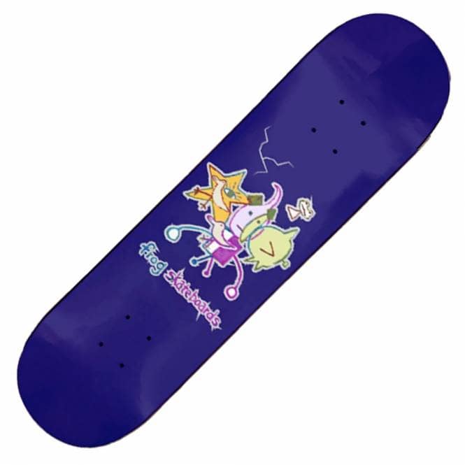 Frog Skateboards Cracked (Robot Boy) Skateboard Deck 8.0