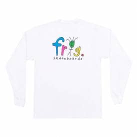 Frogman Long Sleeve Skate T-Shirt - White