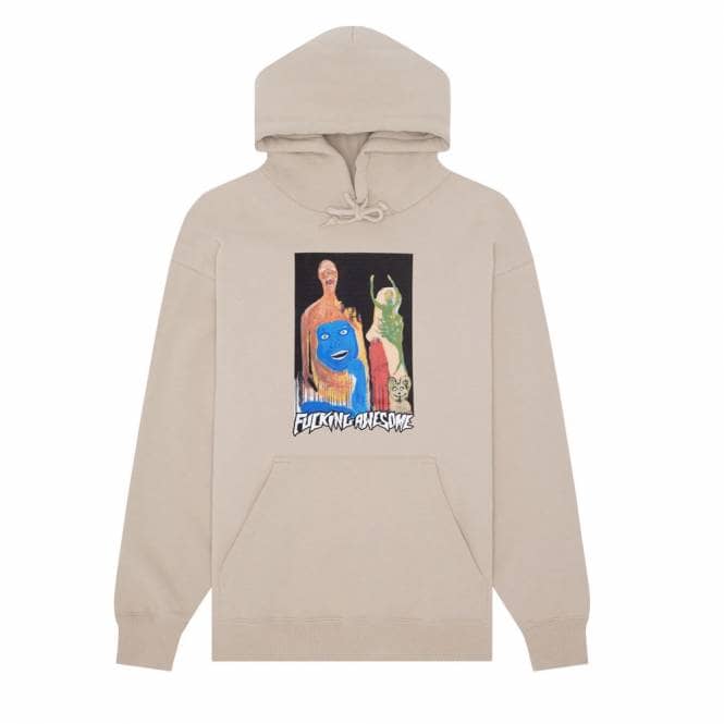 Fucking Awesome Dill Collage II Hoodie - Sand