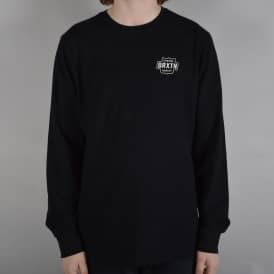 Garth Longsleeve Premium T-Shirt - Black