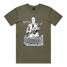 Get Carter Skate T-Shirt - Army